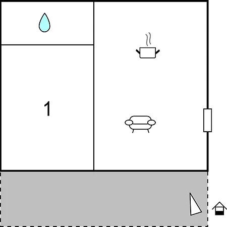 Apartment In With Wifi Komarna